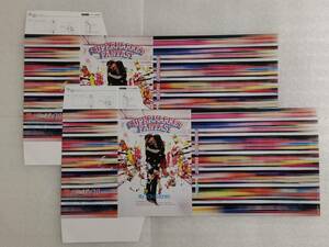 【送料無料】美品 4枚セット Mr.Children SUPERMARKET FANTASY ブラジャケ 手帳カバー ブックカバー ミスチル 非売品 即決