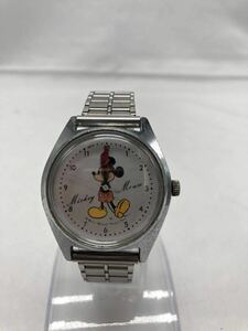 Disney ディズニー　ミッキーマウス 腕時計 手巻き 稼働品　中古　YS JSJE
