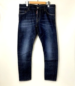 DSQUARED2 SEXY TWIST JEAN S74LB0406 S30330 セクシー ツイスト ジーンズ デニム 50 インディゴ系 ディースクエアード ボトムス A3394◆