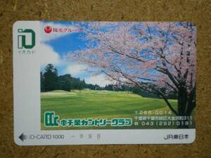 spor・ゴルフ 本千葉カントリークラブ 9907 イオカード