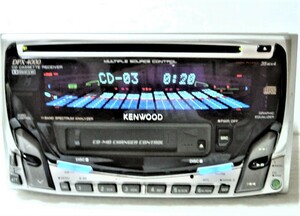 ★ KENWOOD　ケンウッド　DPX-４０００　CD/カセットプレーヤー Ｏ/Ｈ済み　完動品　★