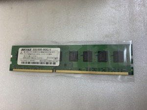 BUFFALO PC3-12800U 8GB DDR3 デスクトップ用 メモリ 240ピン DDR3-1600 8GB DDR3 DESKTOP RAM
