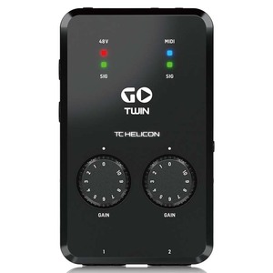 TC HELICON GO TWIN モバイルオーディオインターフェイス【ティーシーヘリコン】