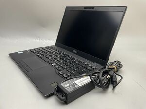 ★1円スタート★第8世代★富士通 LIFEBOOK U939/A Core i5 8365U 8GB SSD128GB Win10 Pro 保証付き★AC付★