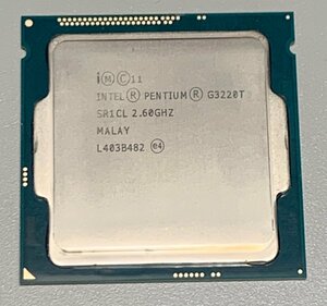 【動作品】中古 CPU Pentium G3220T 付属品無し LGA1150