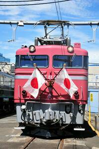 【激レア】鉄道 デジ 写真 画像 EF81-81 東京総合車両センター公開展示　1