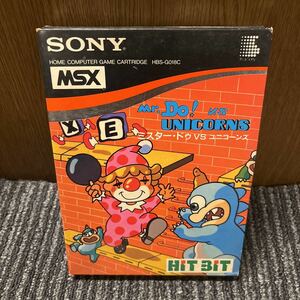 MSX Mr.Do! v.s UNICORNS ミスター・ドゥ vs ユニコーンズ