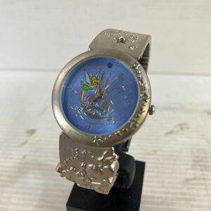 DISNEYLAND ディズニーランド 20周年記念 腕時計 ティンカーベル クオーツ レトロ 動作品 中古