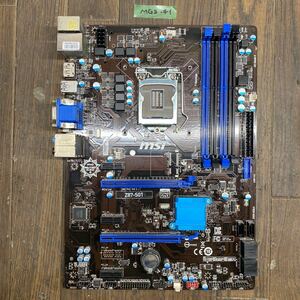 MG2-41 激安 マザーボード msi Z87-S01 LGA1150 BIOS立ち上がり確認済み ジャンク