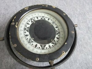羅針盤 [B30036] アンティーク レトロ オブジェ インテリア 航海 船舶 コンパス 方位磁石 方位磁針