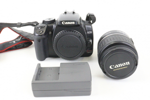 【動作確認OK】Canon EOS Kiss Digital X キャノン デジタル一眼レフ EFS 18-55mm 0.28m/0.9ft カメラ 一眼 撮影 写真 003IDEIK75