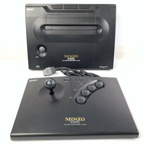 SNK NEO-0 NEOGEO ゲーム機本体&コントローラーセット＊動作未確認品