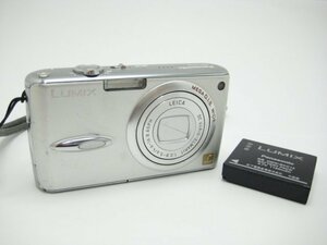 ★ハローカメラ★0811 Panasonic DMC-FX01 600万画素【本体とバッテリーのみ】 難有 動作品 現状 1円スタート 即決有り