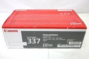 ＜ジャンク品/未開封＞CANON 純正トナーカートリッジ 2個パック CRG-337VP 2020年製（13224022703174DJ）