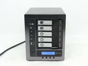 中古　[ジャンク] N-RAID 5800シリーズ NR5800M-5TS/5E 通電のみ確認済み　HDD無し　　送料無料