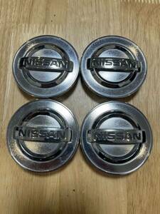 日産 NISSAN 純正 フーガ スカイライン アルミホイール用センターキャップ 4個 40343 1ME4A 中古品 SCN-3