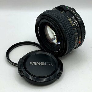 1円～/MINOLTA/ミノルタ/MD/50mm/F1.4/レンズ/MF/マニュアルフォーカス/オールドレンズ/一眼カメラ用/ジャンク/I167