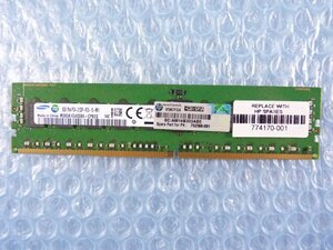 1LTV // 8GB DDR4 17000 PC4-2133P-RC0 Registered RDIMM 1Rx4 M393A1G40DB0-CPB2Q 774170-001 752368-081 // HP ProLiant DL360 Gen9 取外