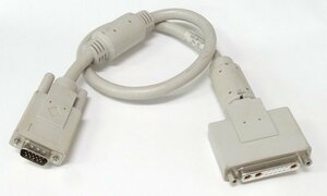 Sun 530-2917 HD15M to DB13W3F Adapter VGA-13W3変換ケーブル