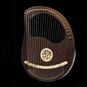 強くお勧め新入荷★極美品 ★ハープ ハープ 楽器 ライアー楽器 竪琴 19トーン リャキン 木製ハープ