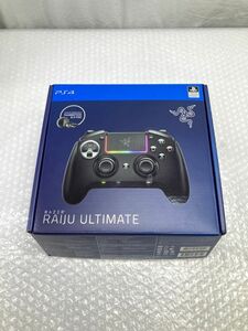 56【P835】◆ジャンク◆ ジャンク Razer Raiju Ultimate PS4 公式ライセンス コントローラー 有線/無線両対応