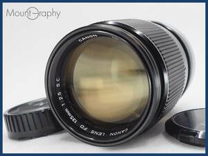 ★実用美品★ CANON キヤノン FD 135mm F2.5 S.C. ★完動品★同梱可 前後キャップ付 #i5829