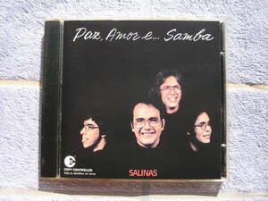 CD　ブラジルポップ/ボサノバ名盤　SALINAS　PAZ、AMOR E SAMBA　輸入盤・中古品　Daniel Salinas　1972年作品