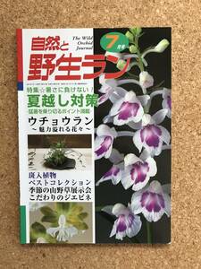 自然と野生ラン 2001年7月号　※ ウチョウラン 富貴蘭 エビネ ※ 園芸JAPAN