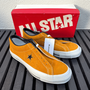 CONVERSE ONE STAR J VTG GOLD TIME LINE ゴールド 28cm/US9.5 スエード ワンスター ONESTAR 金 タイムライン TIMELINE マスタード からし