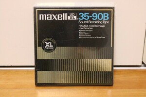 【貴重な新品未開封】 maxell オープンリールテープ UD XL 35-90B 7号 マクセル プラスチックリール