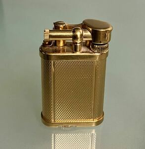 ◆dunhill ダンヒル◆ユニーク◆ローラー◆ガスライター◆ゴールドカラー◆喫煙具◆火花未確認◆