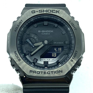 【中古】CASIO G-SHOCK GM-2100BB-1AJF カシオ ジーショック メタル ブラック[240019452023]