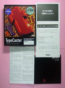 【1103】 4988722013514 TypeCaster English 3Dテキスト 作成ソフト PhotoShopフォトショップ用プラグイン レンダリング タイプキャスター