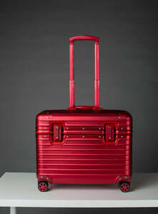 アルミ製スーツケース アルミ合金ボディ 22インチ 4色 TSAロック トランク キャリーバッグ キャリーケーストップオープン