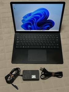 中古 Surface Laptop 4/ 11th Gen Core i7-1185G7 3.00GHz / TigerLake-LP GT2 [Iris Xe Graphics] /16GB/SSD512GB/管理番号0000044222