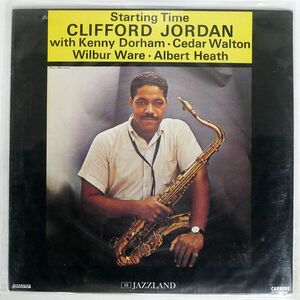 CLIFFORD JORDAN/STARTING TIME/JAZZLAND 68931 LP