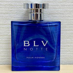 BVLGARI 香水 50ml BLV NOTTE POUR HOMME ブルガリ ブルー ノッテプルオム オードトワレ イタリア 中古品 残量9割 フレグランス メンズ