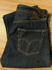 リーバイス　levis 501xx ビンテージ　ヴィンテージ　濃紺　ミントコンディション　50s 革パッチ　検索　大戦モデル　506xx 507xx 47モデル