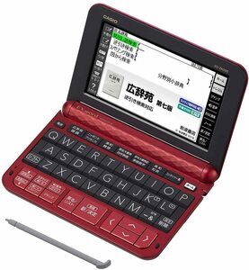 カシオ 電子辞書 エクスワード 生活・教養モデル XD-Z6500RD レッド 160コ (中古品)