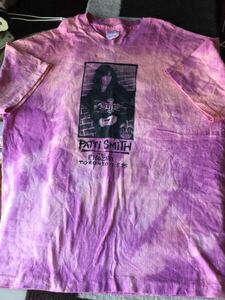 3000円〜 USED ビンテージ 90s パティスミス Patti Smith ツアー Tシャツ XL バンドT ロックT アート Tee VINTAGE