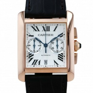 カルティエ Cartier タンク MC クロノグラフ W5330005 シルバー文字盤 新品 腕時計 メンズ