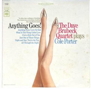 e3207/LP/米/セクシージャケ/The Dave Brubeck Quartet/Anything Goes! The Dave Brubeck Quartet Plays Cole Porter