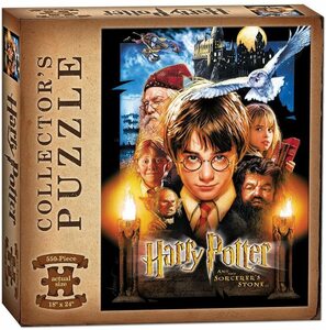 送料無料 ハリーポッター ジグソーパズル 550ピース USAopoly Harry Potter and the Sorcerer