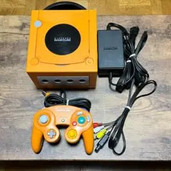 ニンテンドー　ゲームキューブ　GAMECUBE　本体　オレンジ　動作品　③