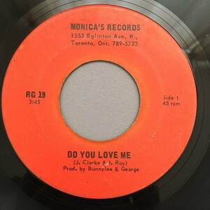 Johnny Clarke / Do You Love Me　[Monica