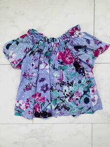 ★中古★ アナスイ★ANNA SUI★Tシャツ★カットソー★135-145cm★半袖★春夏★おしゃれ★かわいい★