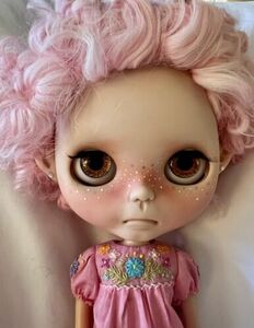 OOAK Custom Blythe Doll -Pink 海外 即決