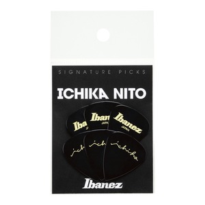 ギターピック 6枚 セット アイバニーズ Ichika Nito シグネチャーピック P1000ICHI-BK IBANEZ イバニーズ