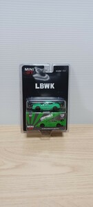 MINI GT 67 1/64 LBWK 　リバティウォーク　LB ★Works　NISSAN GT-R Light Green 未開封 LIBERTY WALK 