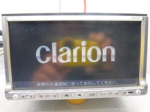 clarion クラリオン　MAX670 スズキオプションナビ　ワンセグＴＶ/CD/DVD/HDD　中古